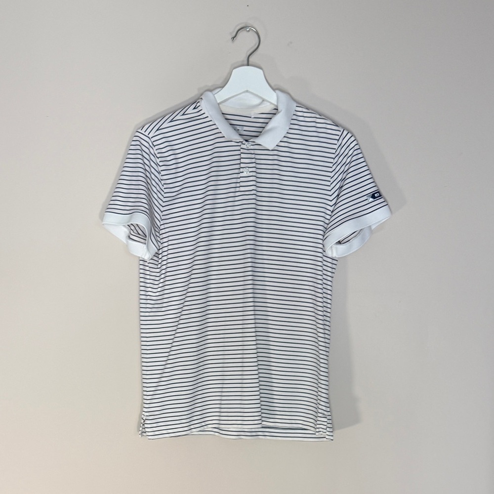 K2 Athletic Striped Polo Shirt - Sweat Wicking 95